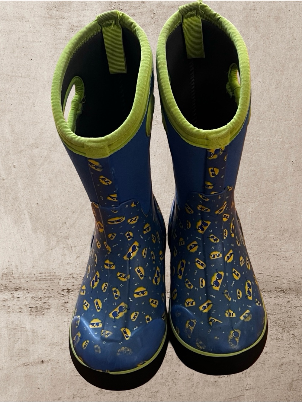 Unisex Sz 12 Bogs Kids Classic II Tacos Waterproof Insulated Boots Blue